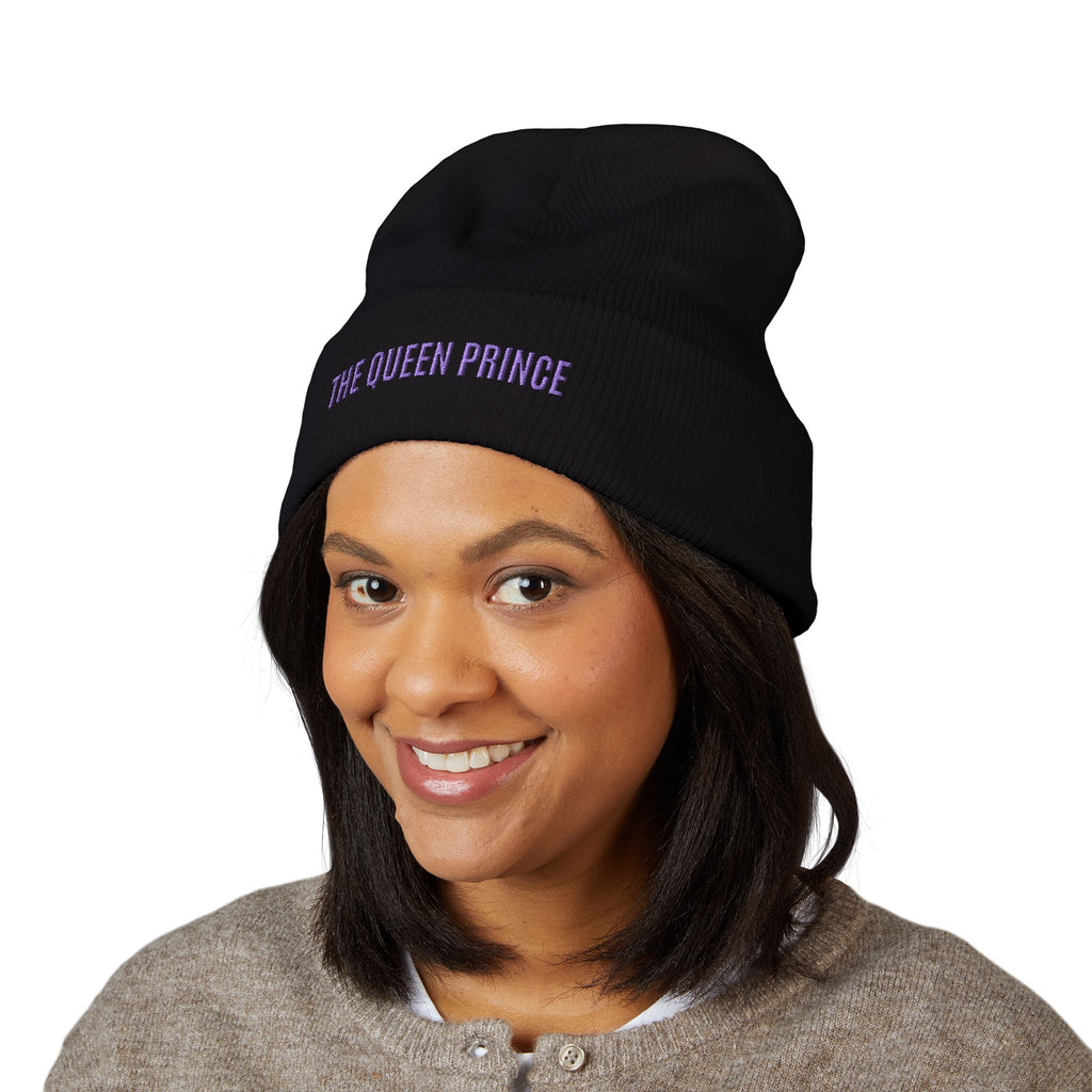 the queen prince beanie